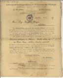 Carta de Fritz Neumann para Teófilo Braga