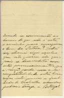 Carta de R. Costa para Eurico Cameira
