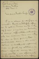 Carta de Luís de Magalhães para Teófilo Braga