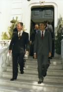 Visita de Jacques Santer a Portugal
