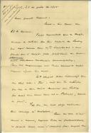 Carta de José Teixeira Gomes para Manuel Teixeira Gomes