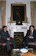 Visita de Carlos Alberto Wahnon de Carvalho Veiga a Portugal