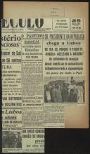 Colecção de recortes de imprensado jornal O Século sobre a Viagem Presidencial a São Tomé e Príncipe e Angola