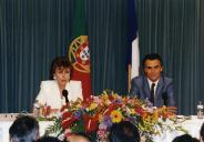 Visita de Édith Cresson a Portugal