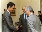Visita do político francês Alain Juppé