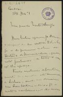 Carta de Luís de Magalhães para Teófilo Braga 
