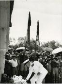 Fotografia de Américo Tomás por ocasião da visita oficial efetuada ao Algarve, de 10 a 14 de julho de 1965