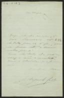 Carta de J. Augusto Coelho a Teófilo Braga