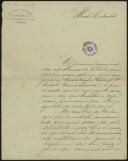 Carta de José Justino Ferreira para Teófilo Braga