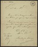 Carta de Sanches de Baena a Teófilo Braga
