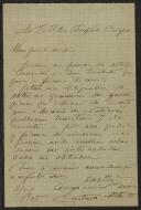 Carta de Caetano Alberto para Teófilo Braga
