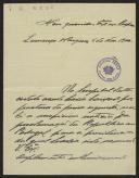 Carta de A. Alves Maurício a Teófilo Braga