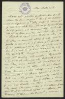 Carta de Ana Amália Martins da Cruz Xavier para Maria do Carmo Braga