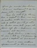 Carta de H. Gabriel da Silva para Manuel Teixeira Gomes