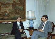 Visita de David Owen a Portugal