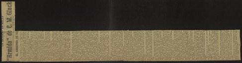 "Armida" de C. W. Gluck