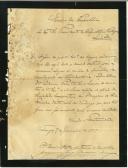 Carta de Joaquim Jorge Moura Magro para João do Canto e Castro da Silva Antunes