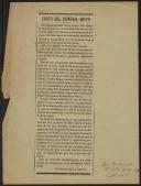 Carta del General Brito