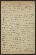 Cópia de carta de Francisco Cabral Caldeira para Teófilo Braga