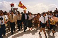 Visita a acampamento de escuteiros