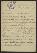 Carta de Antonio Padula a Teófilo Braga