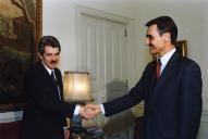 Visita de Pasqual Maragall a Portugal