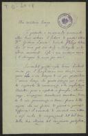 Carta de Ernesto Monaci a Teófilo Braga