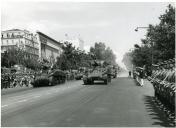 Fotografia de Américo Tomás nas comemorações do 28 de Maio de 1926 na Avenida da Liberdade
