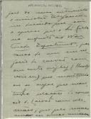 Carta de António Macieira para Manuel Teixeira Gomes