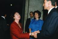 Visita de Jacques Santer a Portugal