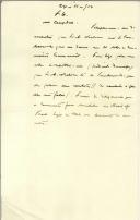 Apontamento de Manuel Teixeira Gomes