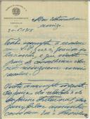 Carta de G. Pimenta de Castro