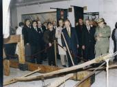Visite du Président portugais Jorge Sampaio au Musée Central de l'armée