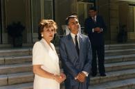 Visita de Édith Cresson a Portugal