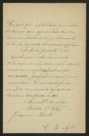Carta de Joaquim Bento a Teófilo Braga