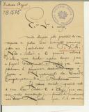 Carta de Carolina Michaëlis de Vasconcelos para Teófilo Braga