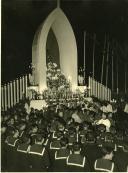 Fotografia da Missa campal da frota Bacalhoeira