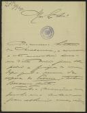 Carta de Augusto de Castro a Teófilo Braga