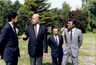 Visita de Giscard d´Estain a Portugal