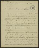 Carta de Sanches de Baena a Teófilo Braga