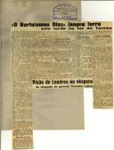 «O Bartolomeu Dias» lançou ferro esta tarde na foz do Tamisa
