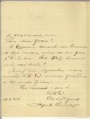 Carta de Alfredo Pimenta 