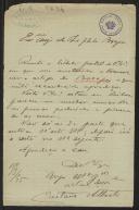 Carta de Caetano Alberto a Teófilo Braga