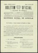 Boletim oficial da colónia de Angola