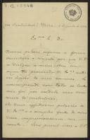 Carta de Horácio Poiares a Teófilo Braga