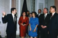 Visita de Jacques Santer a Portugal
