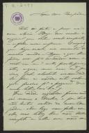 Carta de Anselmo de Morais para Teófilo Braga