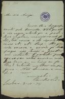 Carta de José Carrilho Videira a Teófilo Braga