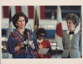 Fotografia de Manuela Ramalho Eanes com Nancy Reagan