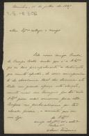 Carta de Assis Teixeira a Teófilo Braga